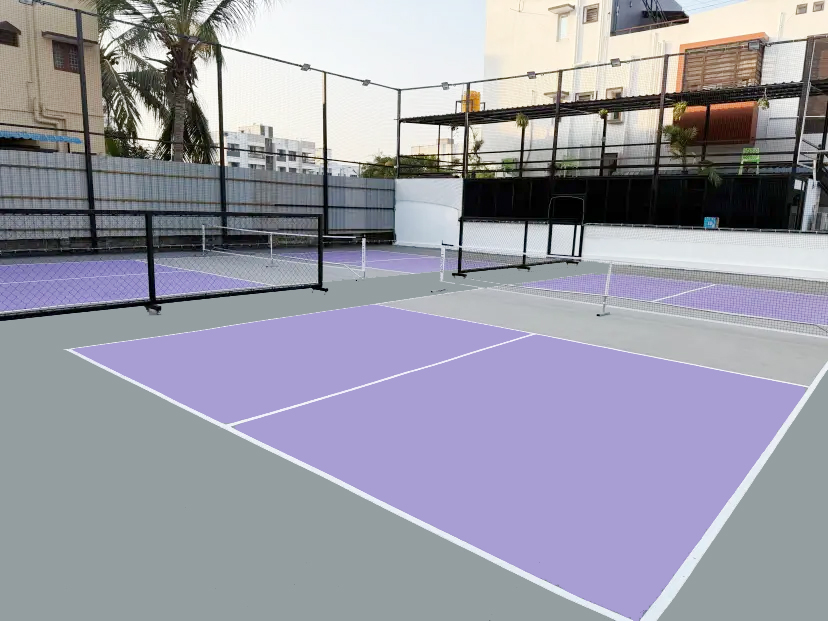 Thi công pickleball phẳng, chống nứt PICKFLOR